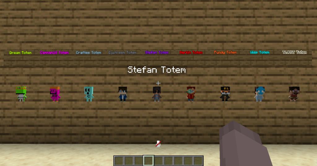 3D Youtubers Totems