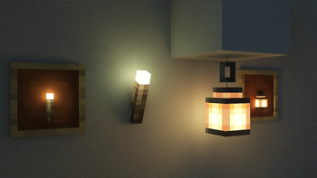 3D Torch and Lantern
