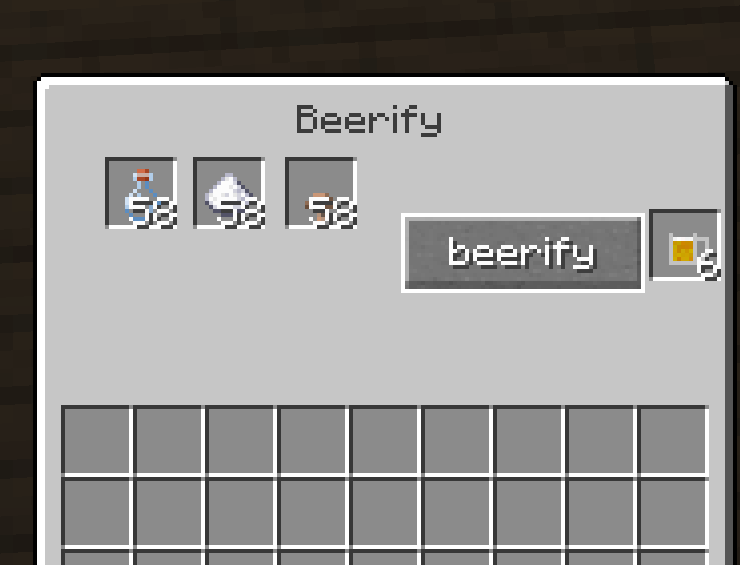 A bad beer mod