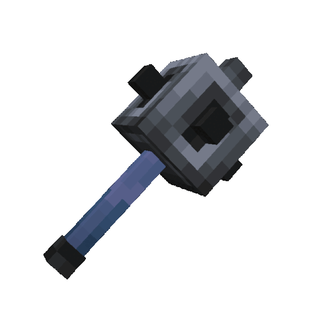 3D Mace Model