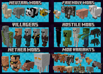 A Minecraft Movie Mobs