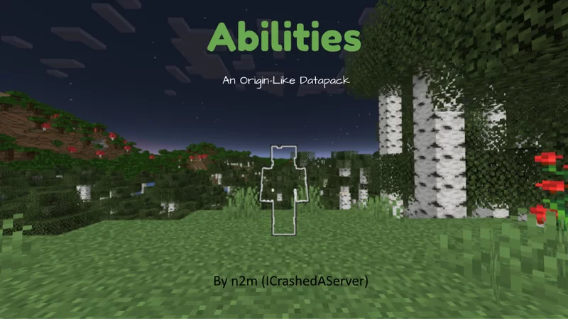 Abilities: Origins in a Datapack