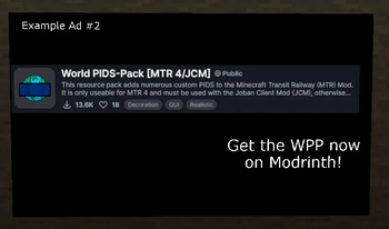 Ad PIDS-Pack [MTR 4/JCM]