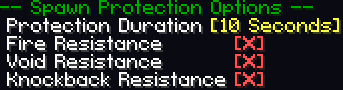 Adjustable Respawn Immunity