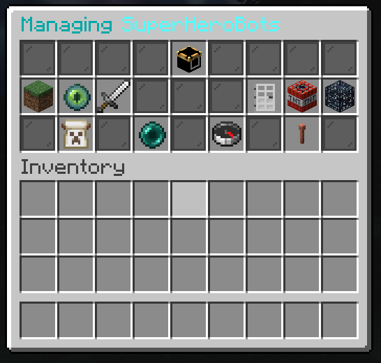 Admin Menu GUI