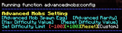 Advanced Mobs