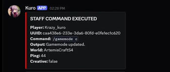 AdvancedCommandLogger