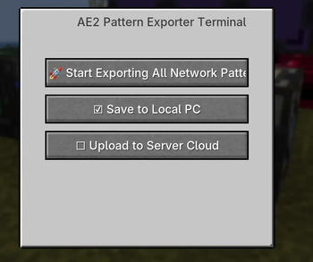 AE2 Pattern Archive