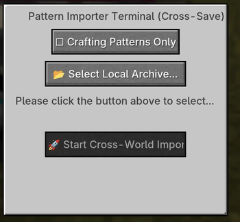 AE2 Pattern Archive