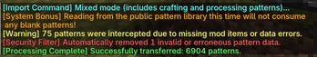 AE2 Pattern Archive