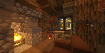 Alaskan Wilderness with Log Cabin - Forge Labs Recreation