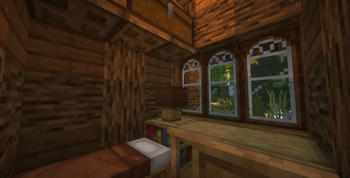 Alaskan Wilderness with Log Cabin - Forge Labs Recreation
