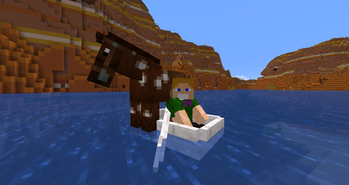 All mobs are boatable