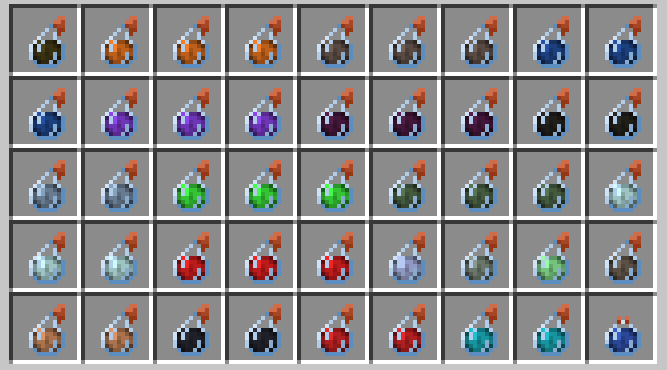All Vanilla Missing Potions