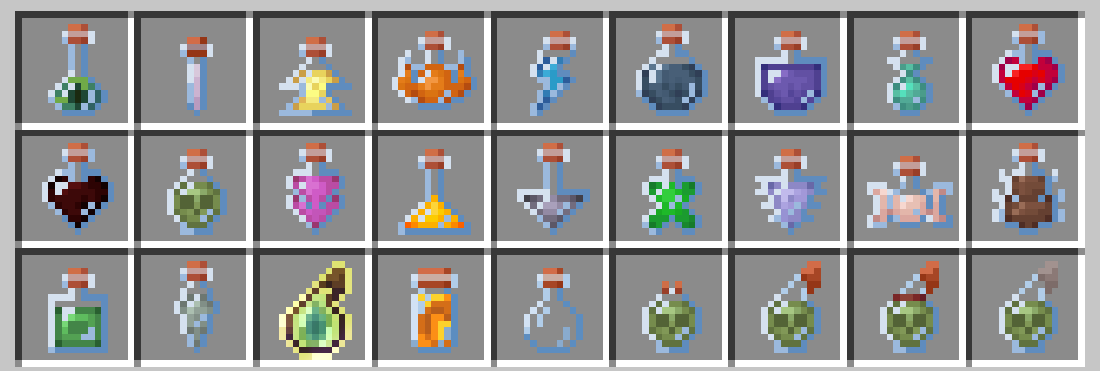 Almost Vanilla Potions