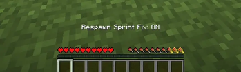 Auto Sprint Fix