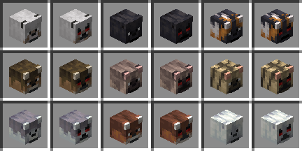 All Mob Heads