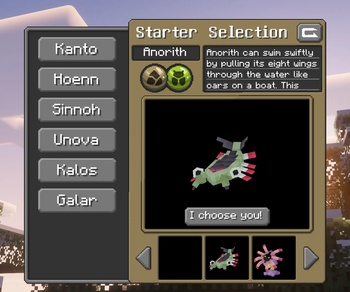 Ancient Beginnings | Fossil Starters for Cobblemon