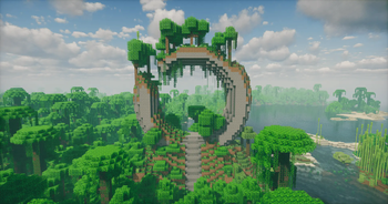 Ancient Jungle Ring - Ruins Structure ✅
