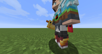 Animated duck Totem