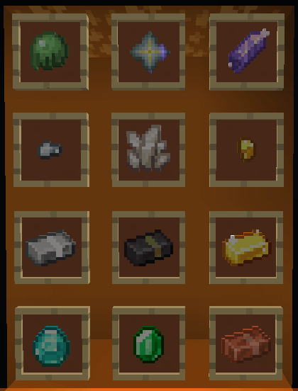 Animated items (emissive)