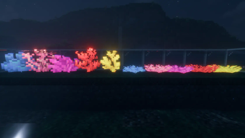 Glowing Animated Ores