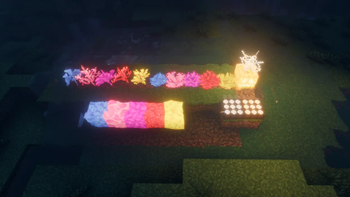 Glowing Animated Ores