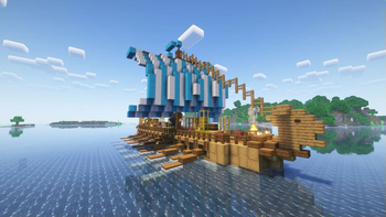 Antique Trading Ship
