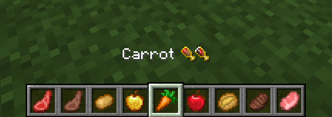 AppleSkin Vanilla!     (Food Information)