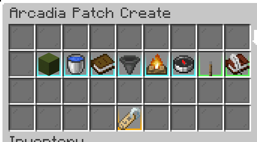 Arcadia Patch Create