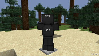 Armor durability (numbers on top half)