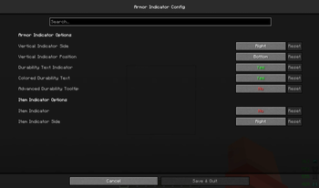 Armor Indicator