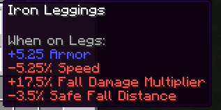Armor rebalance