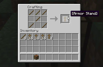 Armor Stand Preview Recipe