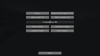 ArmorHide Mod