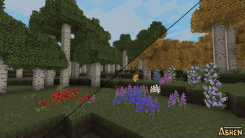 Ashen Autumn Forest
