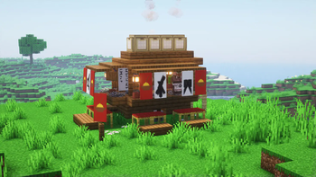 Asian food cart
