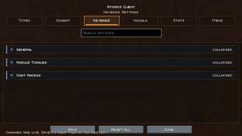 Atomics Client