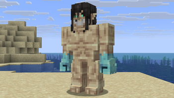 Attack on golem!