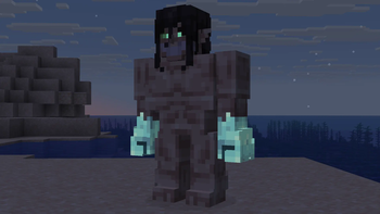 Attack on golem!