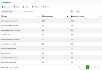 AuraSkills [Glue] Plan Player Analytics