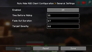 Auto Hide HUD