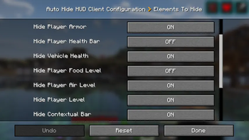 Auto Hide HUD