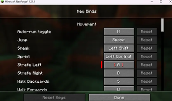Auto Sprint : key toggle
