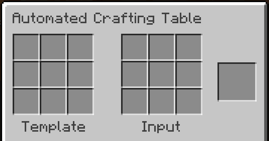 Automated Crafting