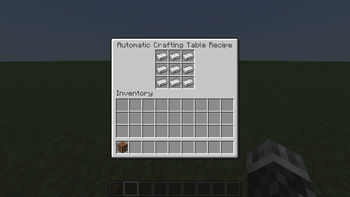 Automatic-Crafting-Table