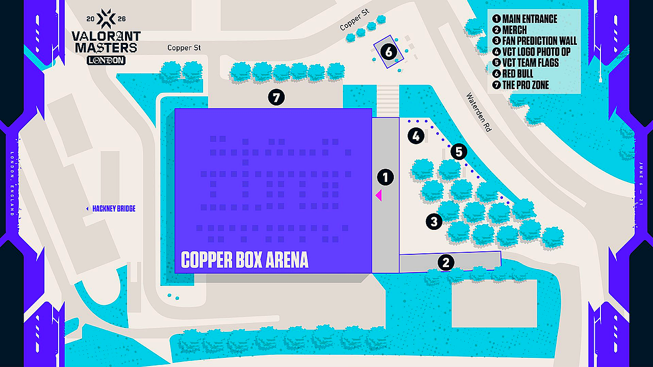 Masters London Fan Fest Makes Hackney Bridge the Community Hub editorial image 2