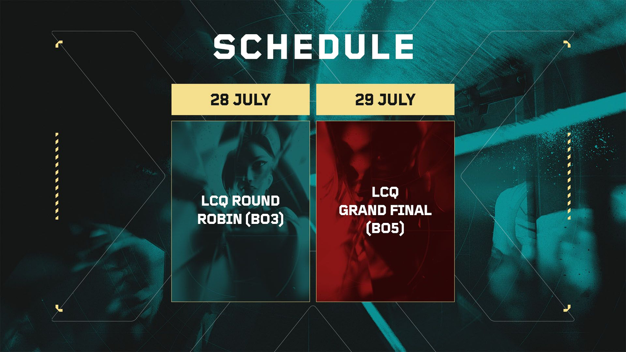 VALORANT Challengers Americas event visual with playoff-style tournament graphics