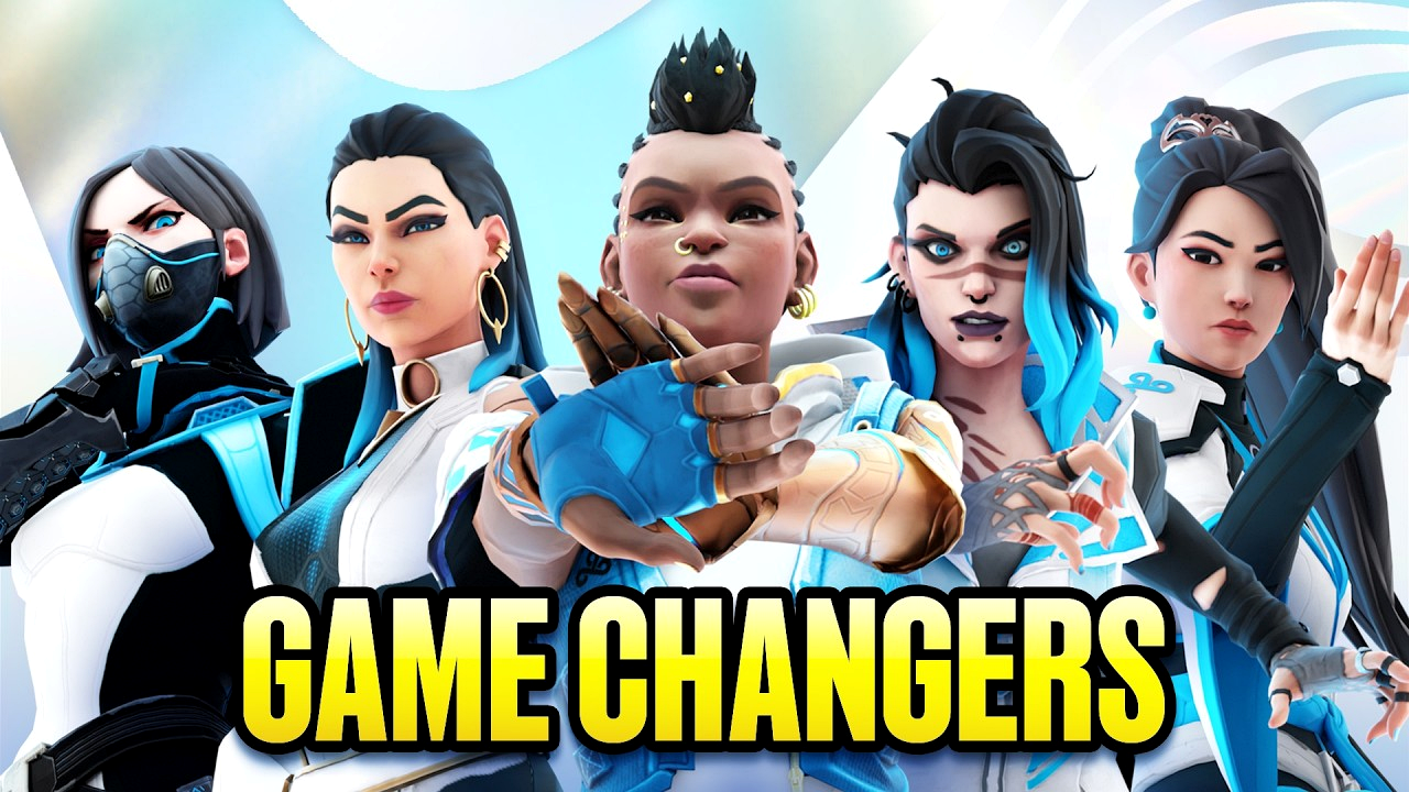 Cloud9 announcement graphic listing the new Game Changers roster