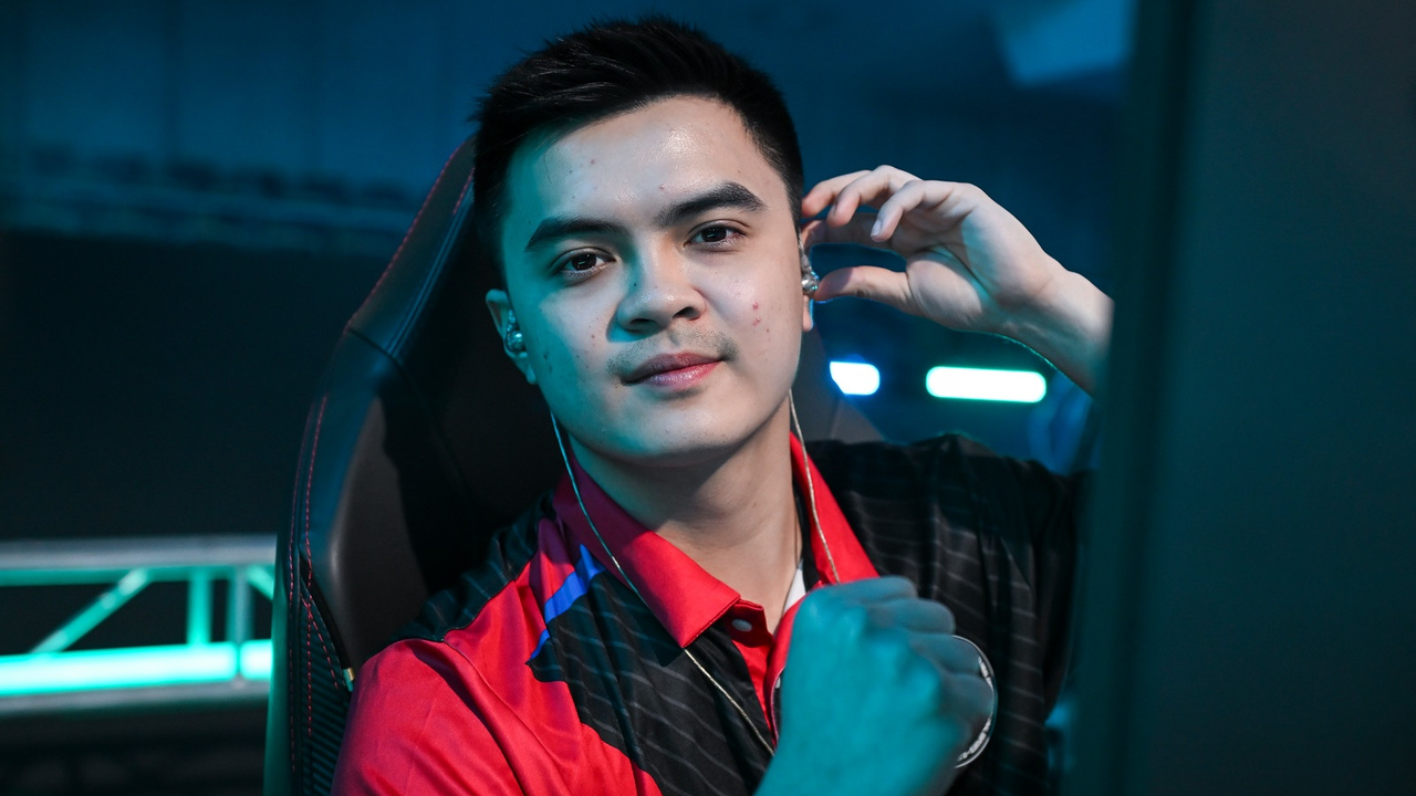A Global Esports player during the current VCT Pacific match day